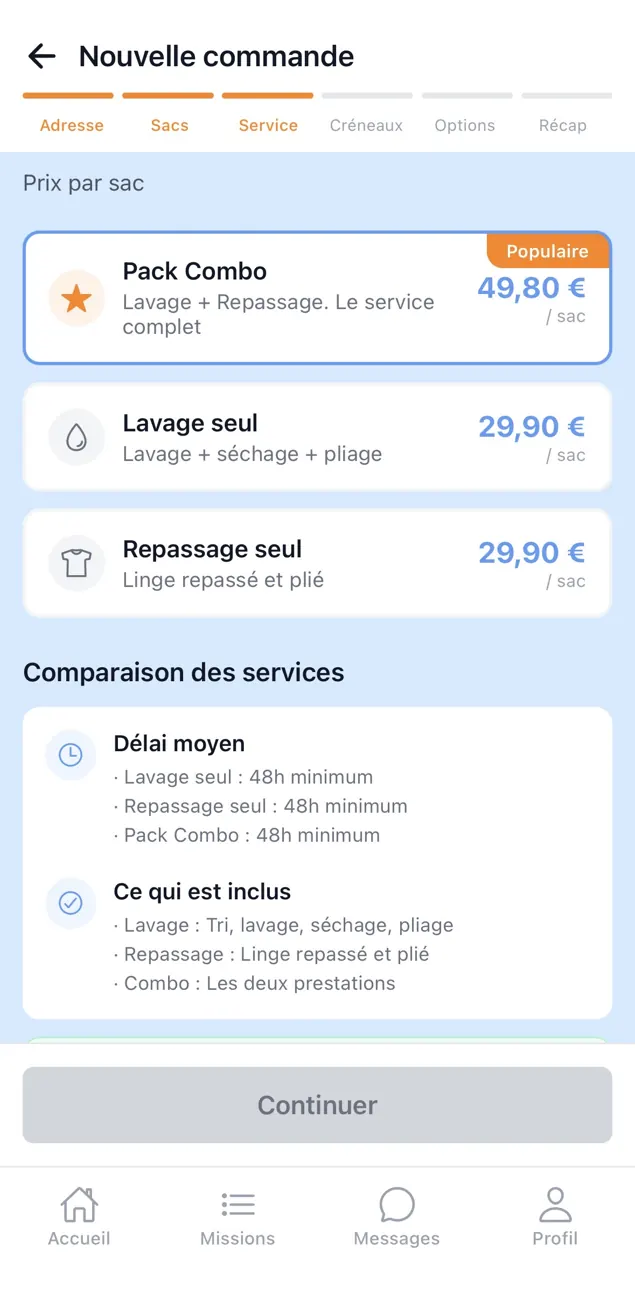 Tarifs et formules de Wazzo